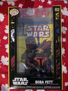 Funko Star Wars Boba Fett Pop! Comic Covers (Black, Red, Yellow)